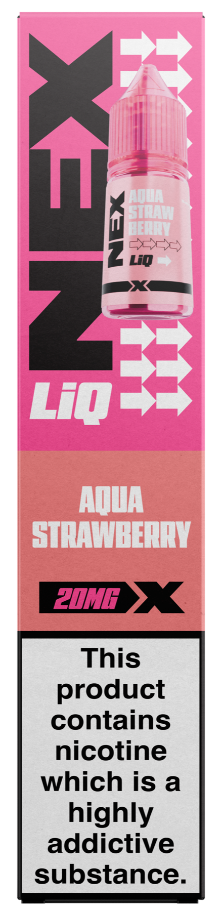 Aqua Strawberry NEXLiQ pack