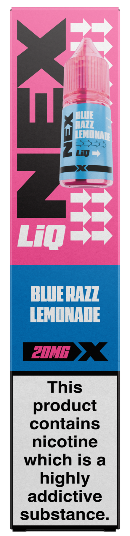 Blue Razz Lemonade NEXLiQ pack