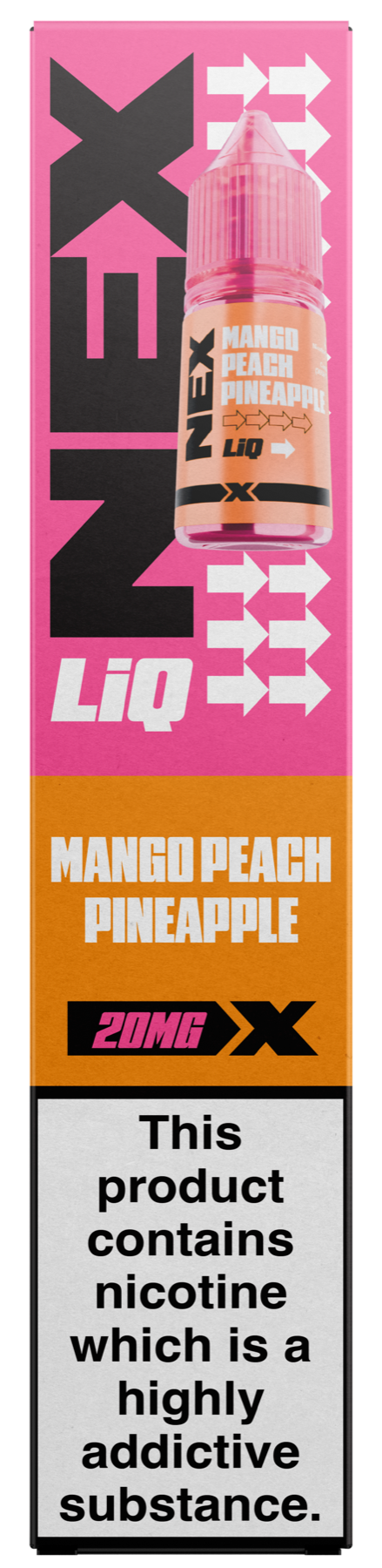 Mango Peach Frozen Pineapple NEXLiQ pack