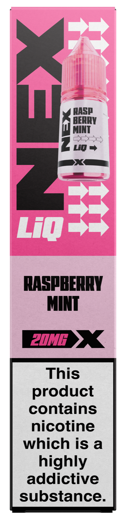 Raspberry Mint NEXLiQ pack