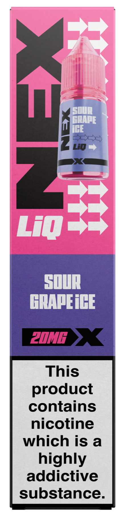Sour Grape Ice NEXLiQ pack