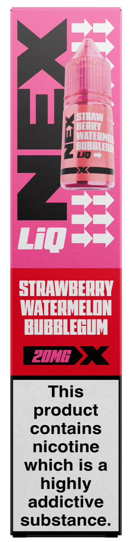 Strawberry Watermelon Bubblegum NEXLiQ pack